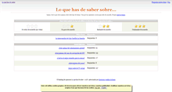 Desktop Screenshot of loquehasdesaber.com