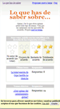 Mobile Screenshot of loquehasdesaber.com